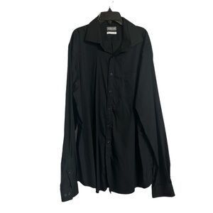 Calvin Klein Men's Black Dress Shirt